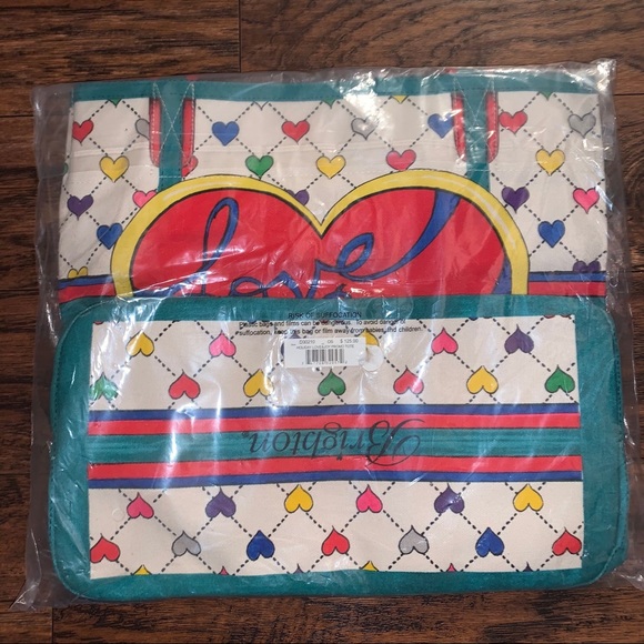 Love and Joy Holiday Tote bag - Picture 2 of 5